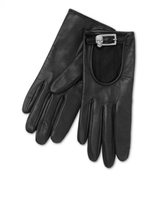 Foto van product Philipp Plein Vingerhandschoenen ' Skull ' zwart