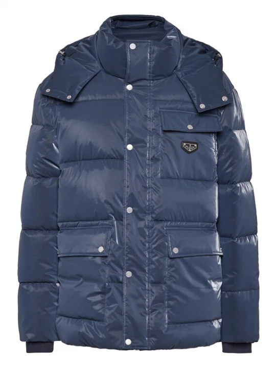 Foto van product Philipp Plein Winterjas donkerblauw