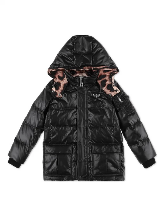 Foto van product Philipp Plein Winterjas 'Iconic' zwart
