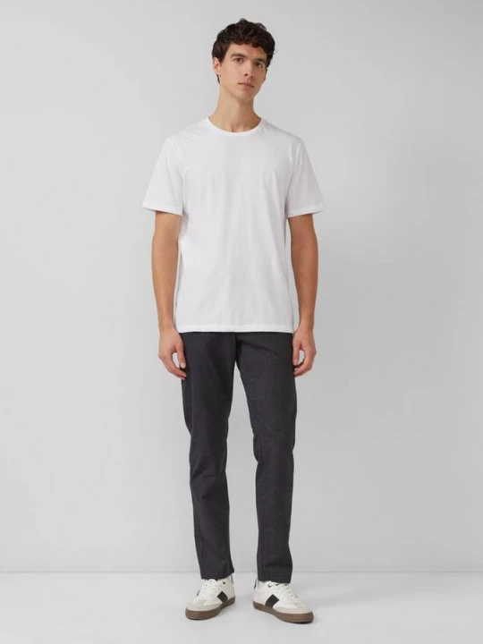 Foto van product Phoenix: Gestructureerde chino met elastische tailleband s.Oliver grijs