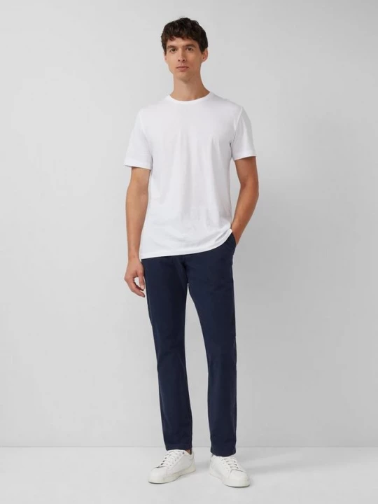 Foto van product Phoenix: getextureerde chino van stretchkatoen s.Oliver blauw