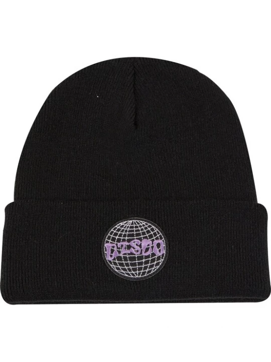 Foto van product Pica Pica Muts 'Disco Mundo' lila / zwart / wit