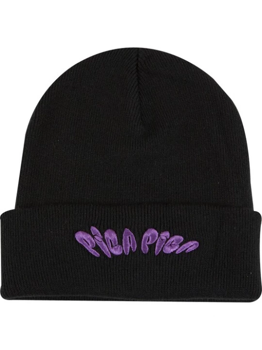 Foto van product Pica Pica Muts donkerlila / zwart