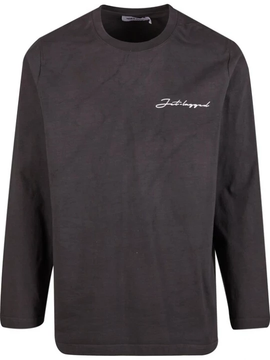 Foto van product Pica Pica Shirt 'Jet-Lagged' zwart / wit