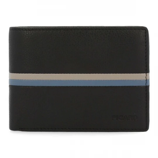 Foto van product Picard Portemonnee 'Horizon 1' taupe / duifblauw / zwart