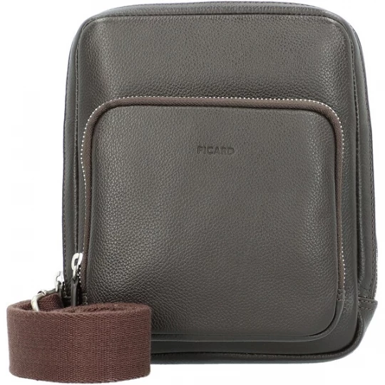 Foto van product Picard Schoudertas 'Milano' bruin / donkergroen