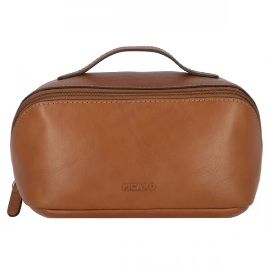Foto van product Picard Toilettas 'Toscana' cognac