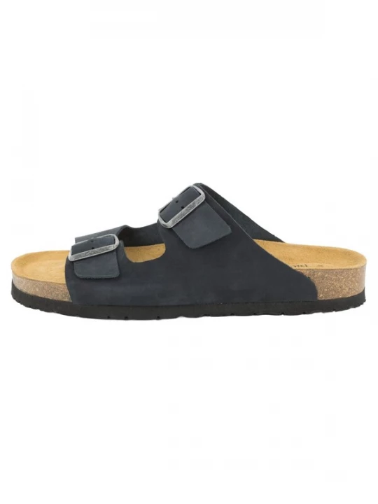 Foto van product Piece Of Mind Muiltjes 'Comfort' donkerblauw