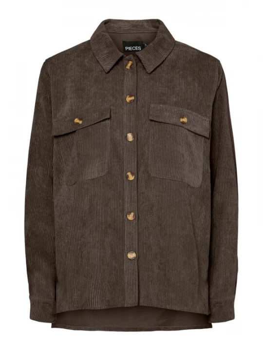 Foto van product PIECES Blouse 'PCEffi' donkerbruin