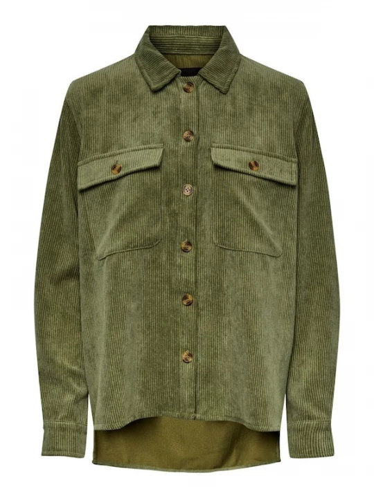 Foto van product PIECES Blouse 'PCEffi' olijfgroen