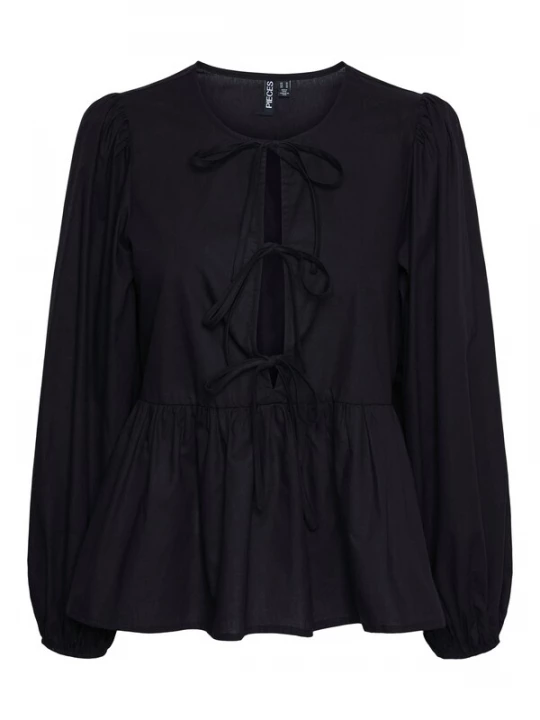 Foto van product PIECES Blouse 'PCJolly' zwart