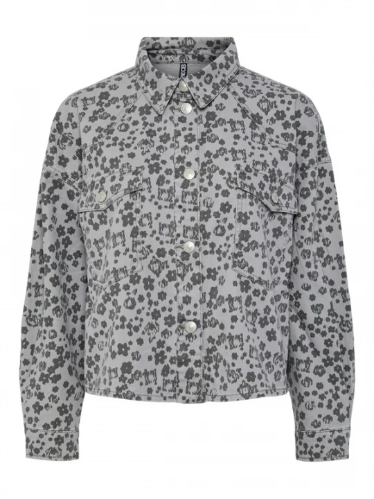 Foto van product PIECES Blouse 'PCPortia' grijs / donkergrijs