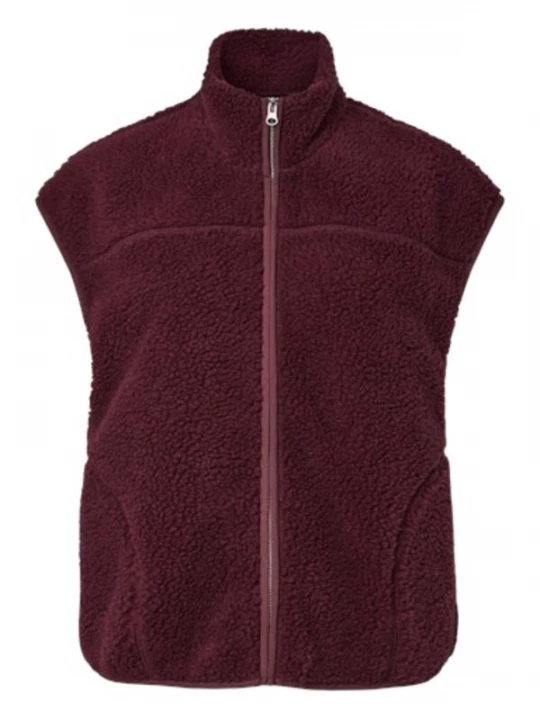 Foto van product PIECES Bodywarmer 'PCSadia' wijnrood