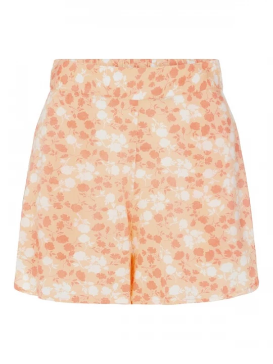 Foto van product PIECES Broek 'Nya' crème / abrikoos / wit