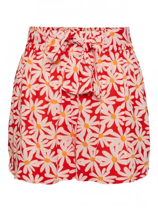Foto van product PIECES Broek 'NYA' lichtoranje / donkeroranje / rosa