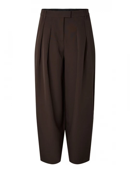 Foto van product PIECES Broek 'PCOLIVIA' donkerbruin