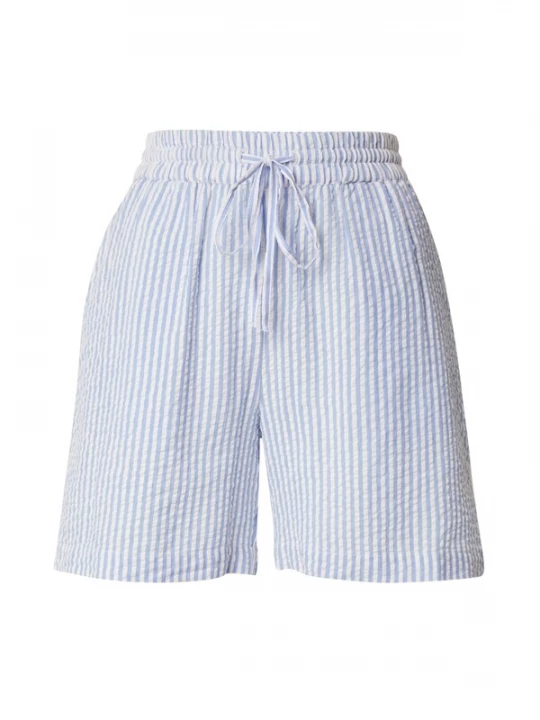 Foto van product PIECES Broek 'PCSally' lichtblauw / wit