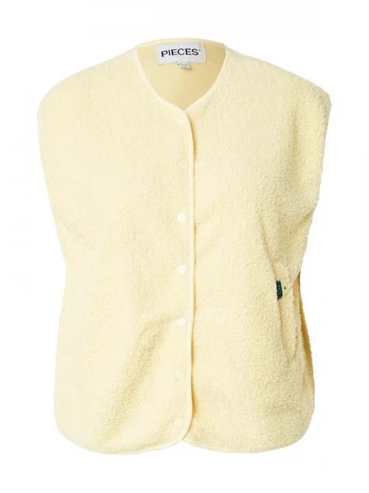 Foto van product PIECES Curve Bodywarmer 'PCKATTY' geel