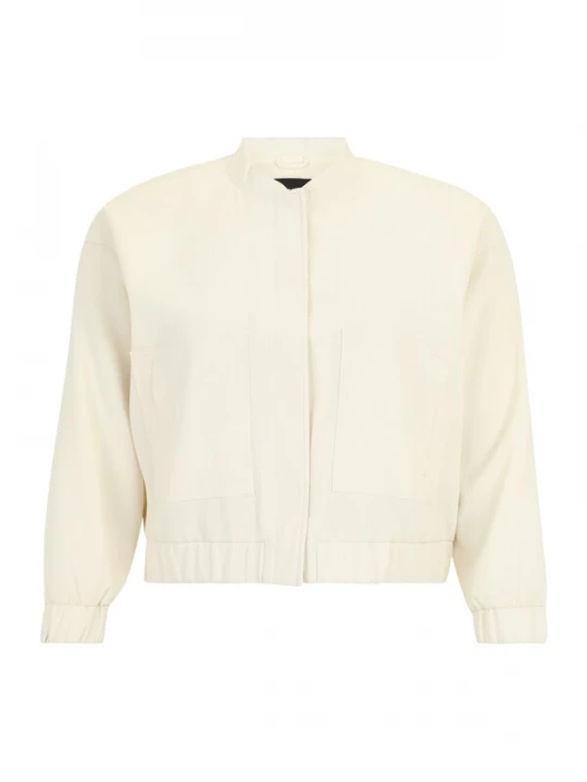 Foto van product PIECES Curve Tussenjas 'PCANNIE' offwhite