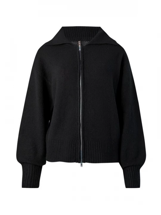 Foto van product PIECES Gebreid vest 'PCMALOU' zwart
