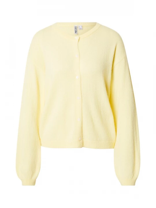 Foto van product PIECES Gebreid vest 'PCNAOMI' geel