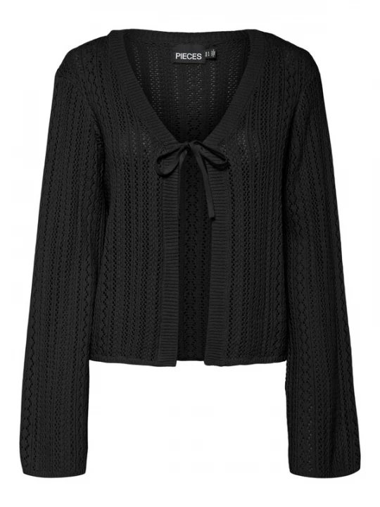 Foto van product PIECES Gebreid vest 'PCNuka' zwart