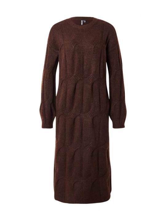 Foto van product PIECES Gebreide jurk 'PCJENNA' donkerbruin