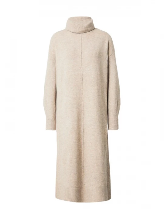 Foto van product PIECES Gebreide jurk taupe