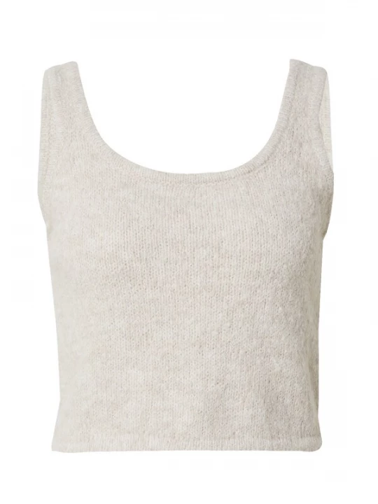 Foto van product PIECES Gebreide top 'PCRUNO' greige
