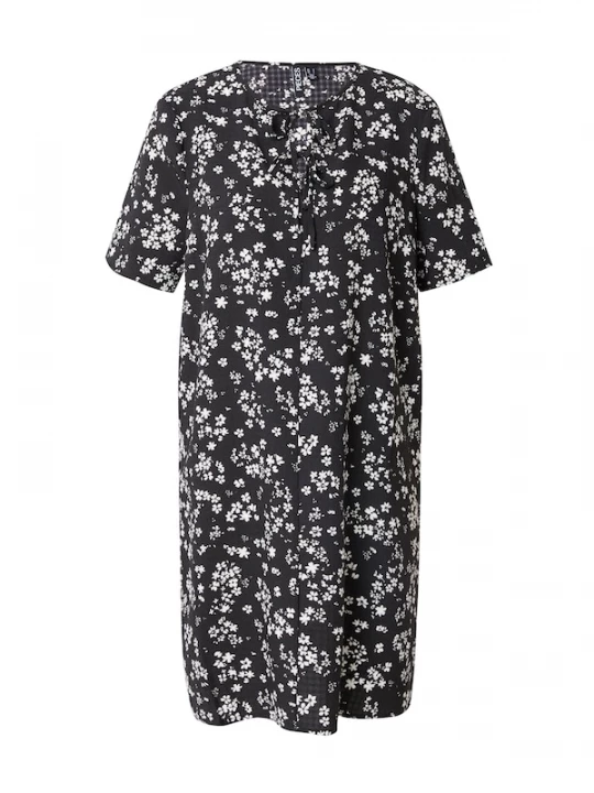 Foto van product PIECES Jurk 'PCELISA' zwart / wit