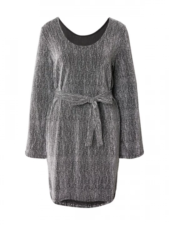 Foto van product PIECES Jurk 'PCMAEVE' zwart / zilver