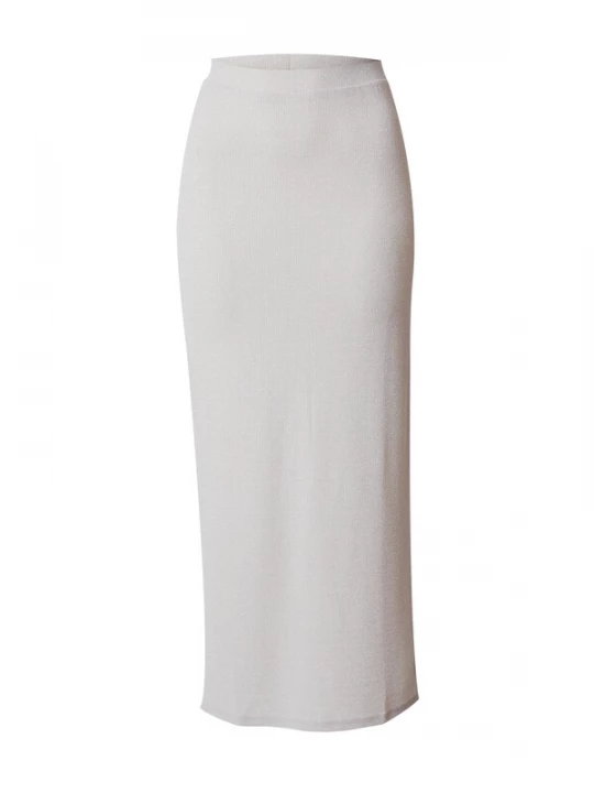 Foto van product PIECES Rok 'LINA' grijs / stone grey / lichtgrijs