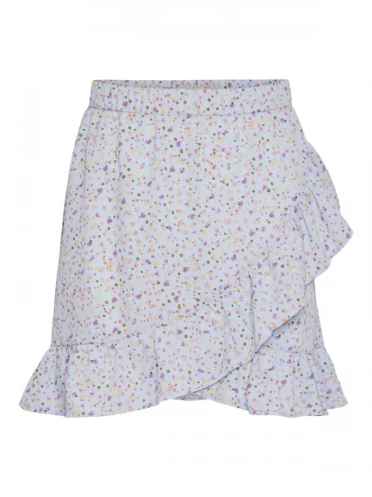 Foto van product PIECES Rok 'LULU' lichtblauw / gemengde kleuren