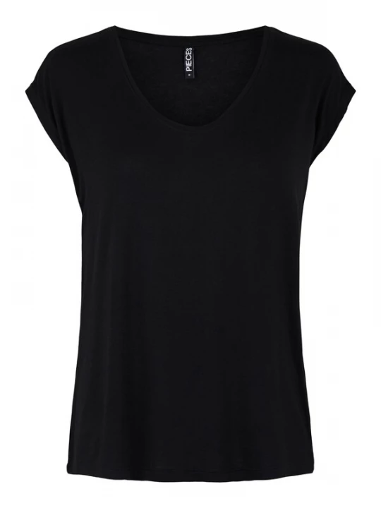 Foto van product PIECES Shirt 'Billo' zwart / wit