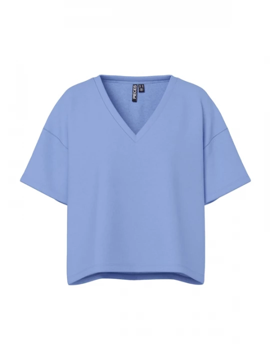 Foto van product PIECES Shirt 'PCCHILLI' lichtblauw