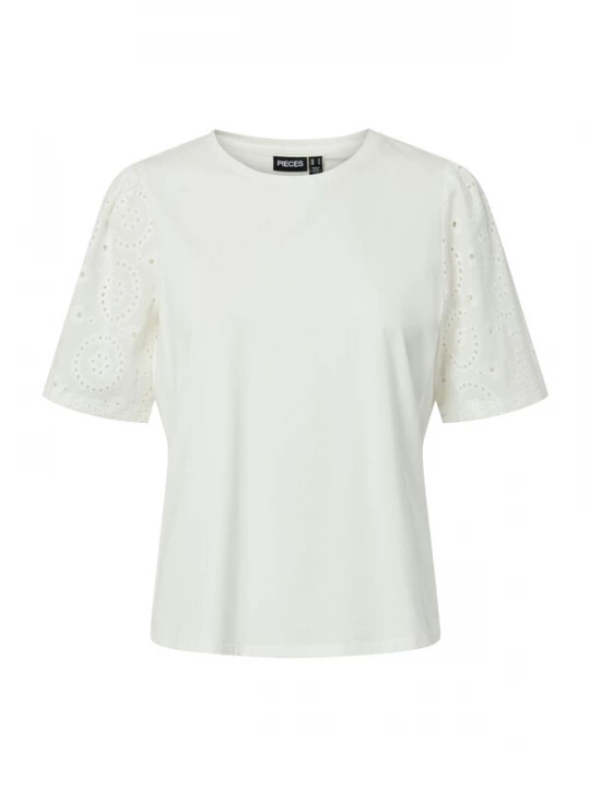 Foto van product PIECES Shirt 'PCGANDREA' wit