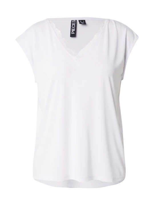 Foto van product PIECES Shirt 'PCKAMALA' wit