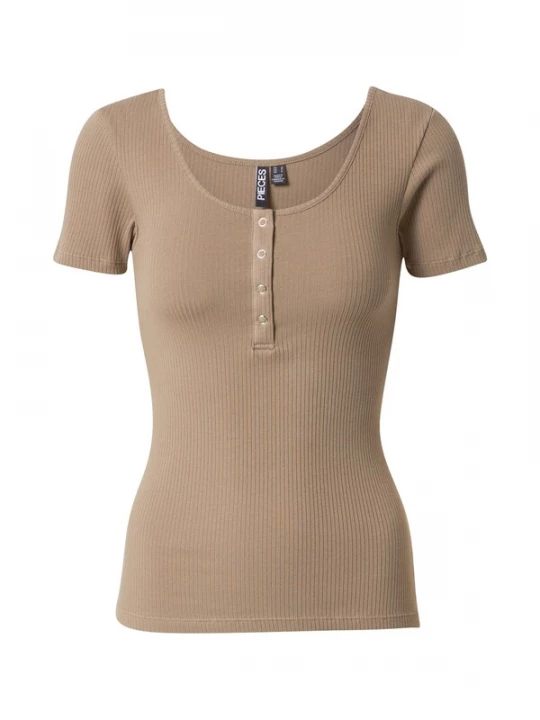 Foto van product PIECES Shirt 'PCKitte' bruin