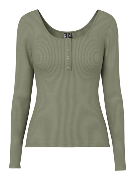 Foto van product PIECES Shirt 'PCKitte' olijfgroen