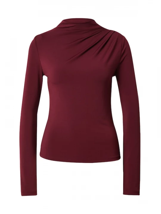 Foto van product PIECES Shirt 'PCMadison' wijnrood