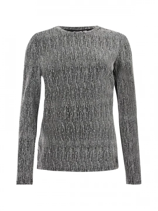 Foto van product PIECES Shirt 'PCMAEVE' antraciet / zilver