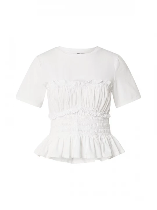 Foto van product PIECES Shirt 'PCMARIA' wit