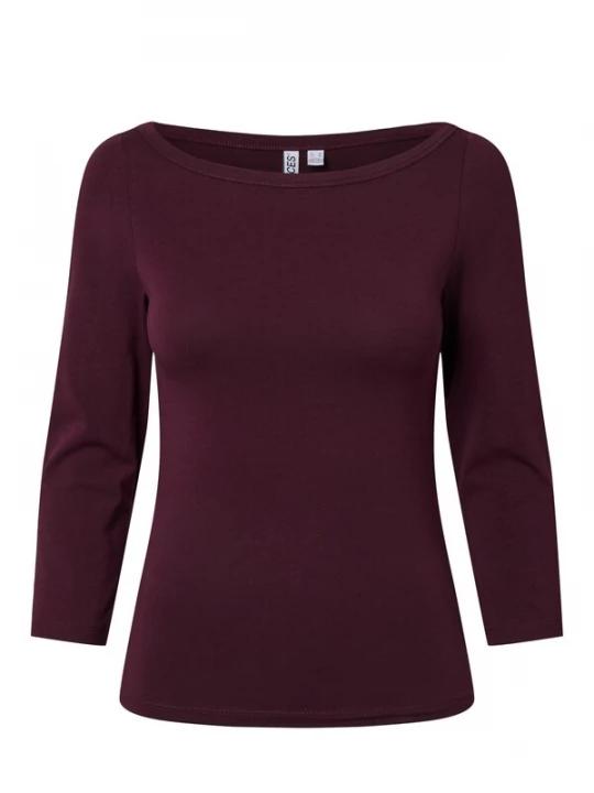Foto van product PIECES Shirt 'PCPhoebe' bordeaux