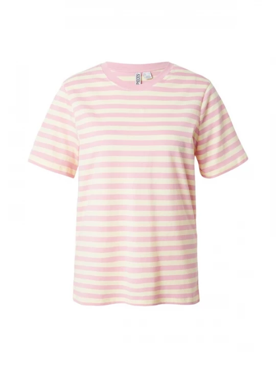 Foto van product PIECES Shirt 'PCRia' geel / pink