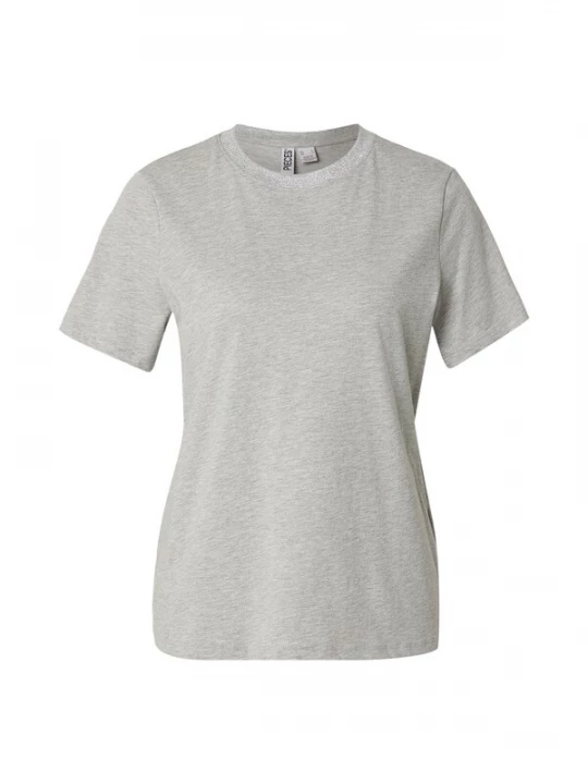 Foto van product PIECES Shirt 'PCRIA' grijs gemêleerd