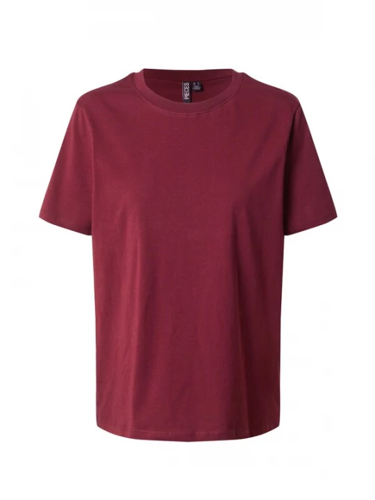 Foto van product PIECES Shirt 'PCRia' wijnrood