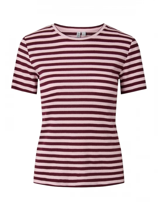 Foto van product PIECES Shirt 'PCRuka' rosa / bordeaux