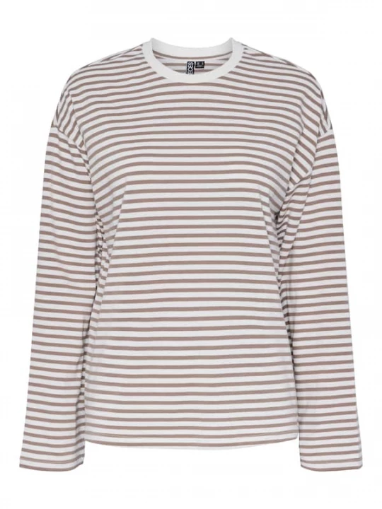 Foto van product PIECES Shirt 'PCSadie' beige / wit