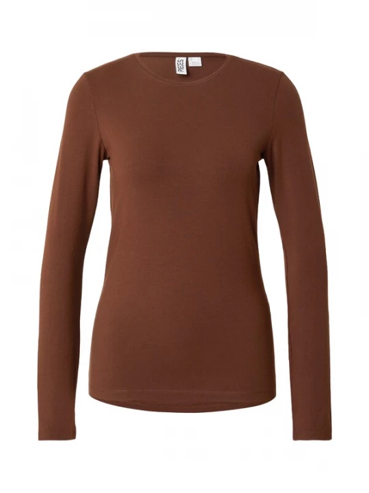 Foto van product PIECES Shirt 'PCSIRENE' chocoladebruin