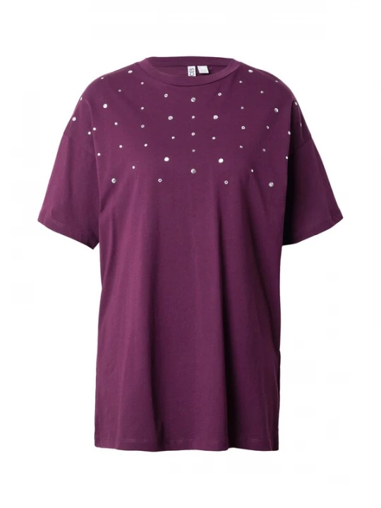 Foto van product PIECES Shirt 'PCSKYLAR' cyclaam / zilver